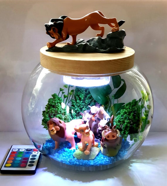 Lion King Bowl Set Simbar Mufasa Scar Timon Lion King Night Light Kids Night Light For Children Home Decor Led Disney Home Decor