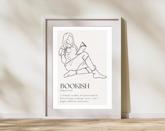 Láminas de arte de pared relacionadas con los libros: 4 descargas digitales, regalo relacionado con los libros, lector, el regalo perfecto, arte relacionado con los libros, decoración relacionada con los libros, arte relacionado con los libros