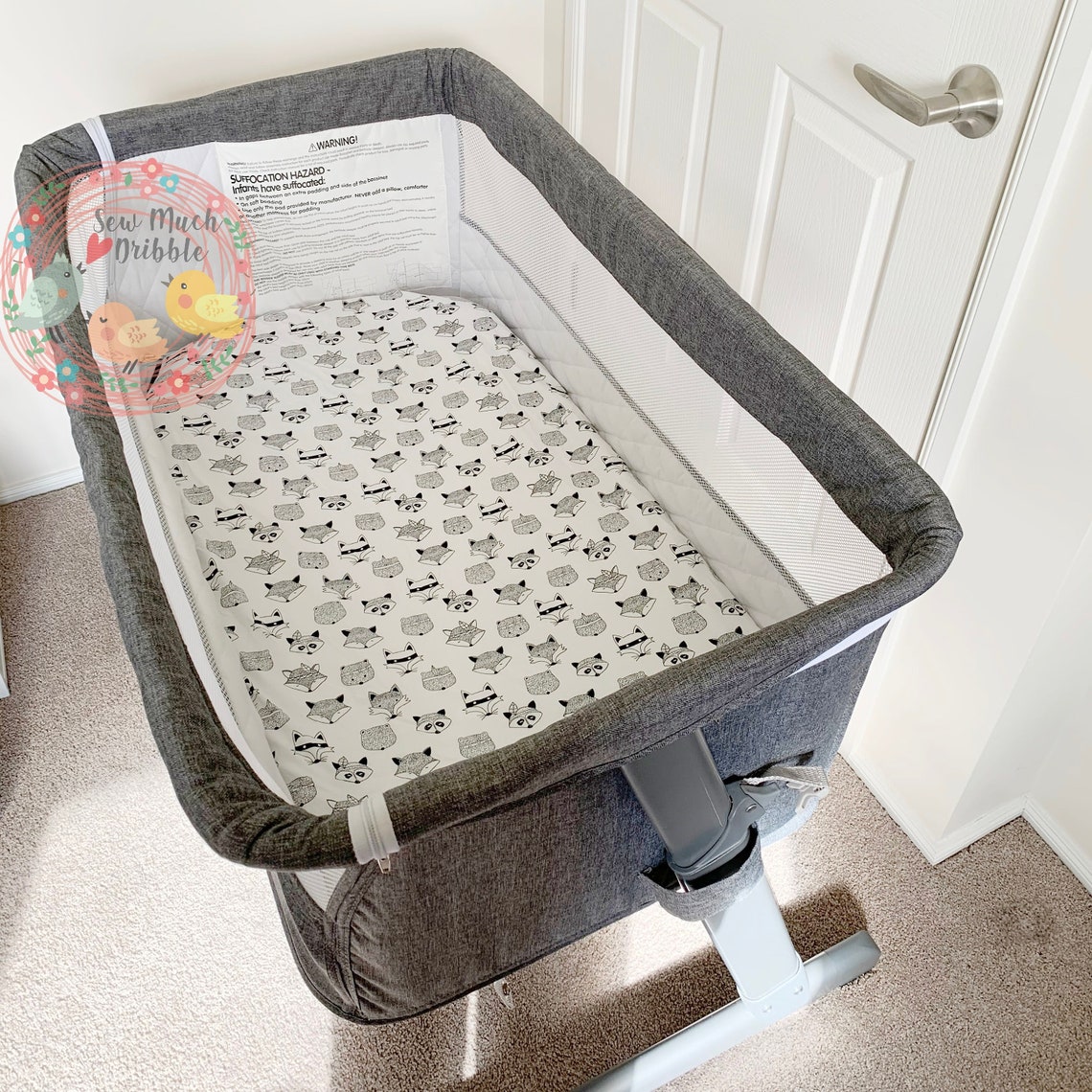 Halo Bassinest Fitted Sheet Swivel Sleeper Cotton Etsy UK