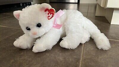 ty classic crystal white cat