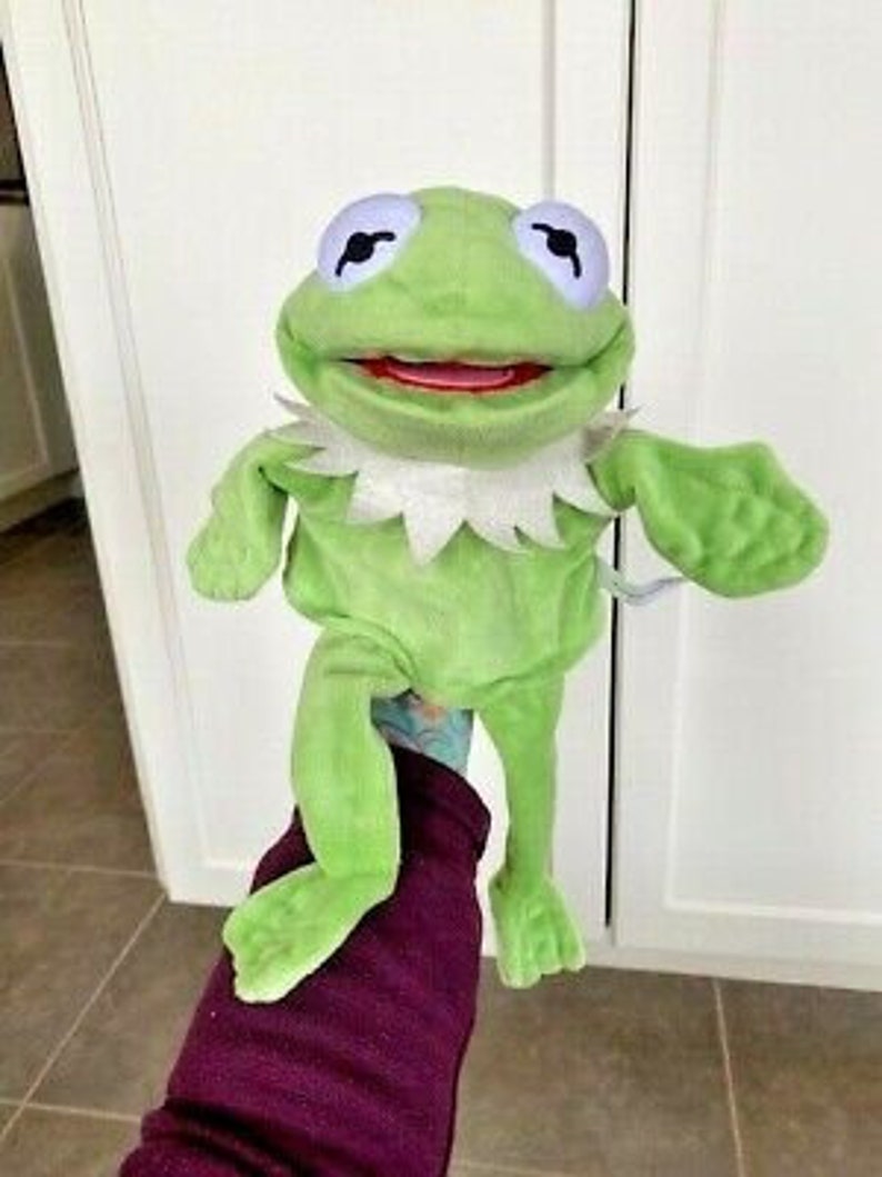 Muppets Kermit De Kikker Handpop - Etsy Nederland