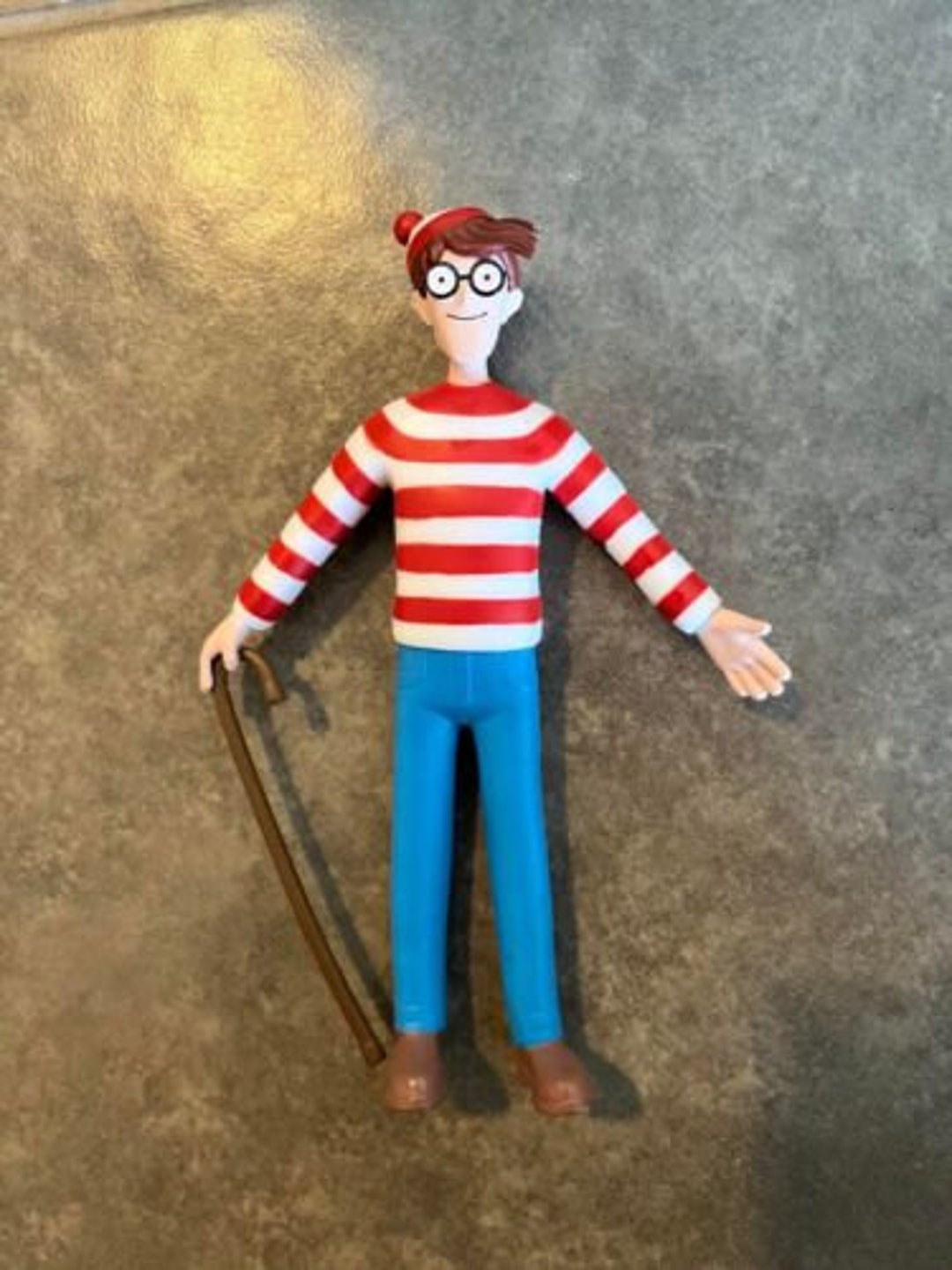 Wheres Waldo Bendable Posable Doll Toy Figure 5 Inch Etsy