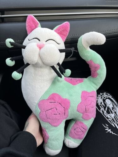 plush elephant head wall mount