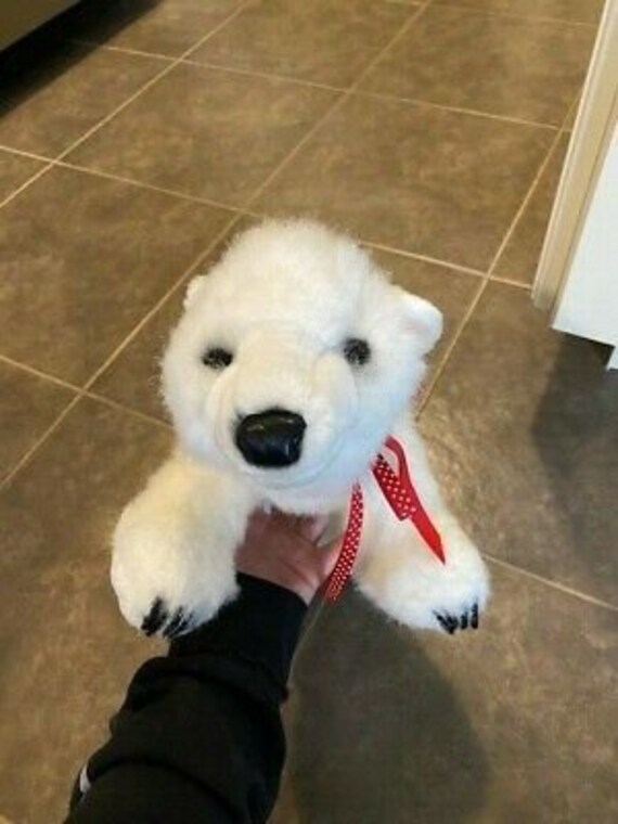 Polar Bear Finger Puppet Wildlife Artists 