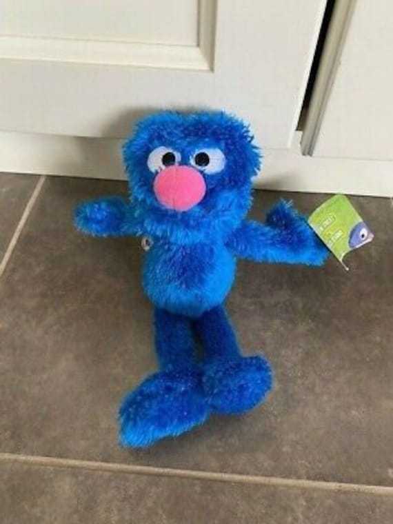Sesame Street Grover Stuffed Animal Plush 8 Etsy