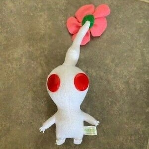 white pikmin plush