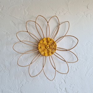 Set of 10 Wall Hanging Basket Flower Daisy Butterfly Boho Wall Decor