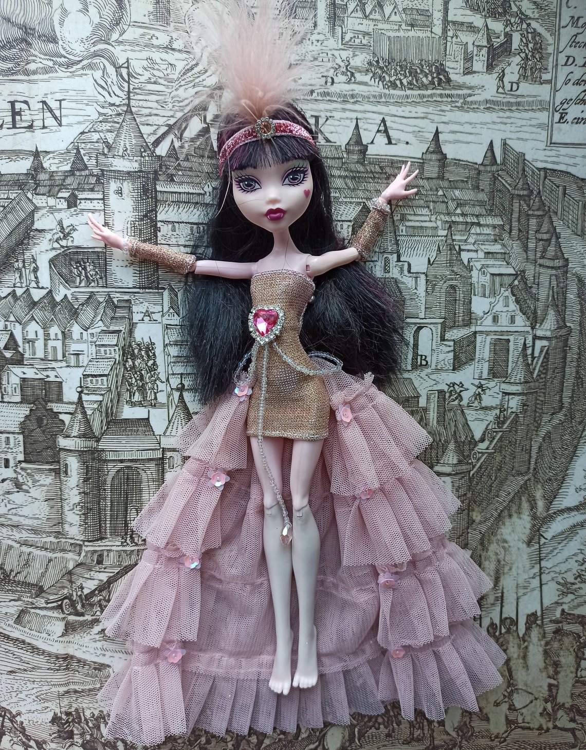 RESERVE monster high dress monster high clothes Dress for Etsy