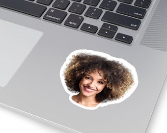Custom Face Sticker, Save The Date Sticker, Best Friend Gift, Picture Sticker, Funny Sticker Personalized Sticker Custom Photo Stickers