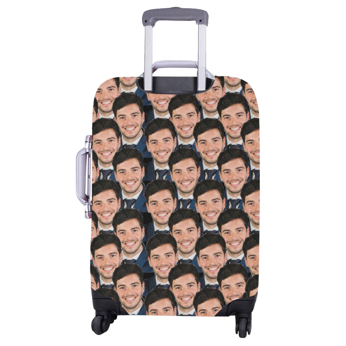 Discover Faces Luggage Cover