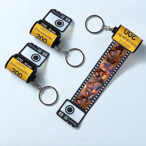 Film Roll Keychain Etsy
