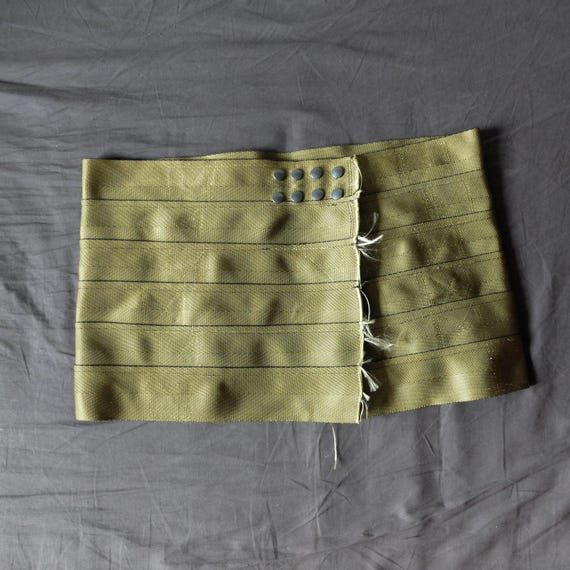 Multi belt mini skirt