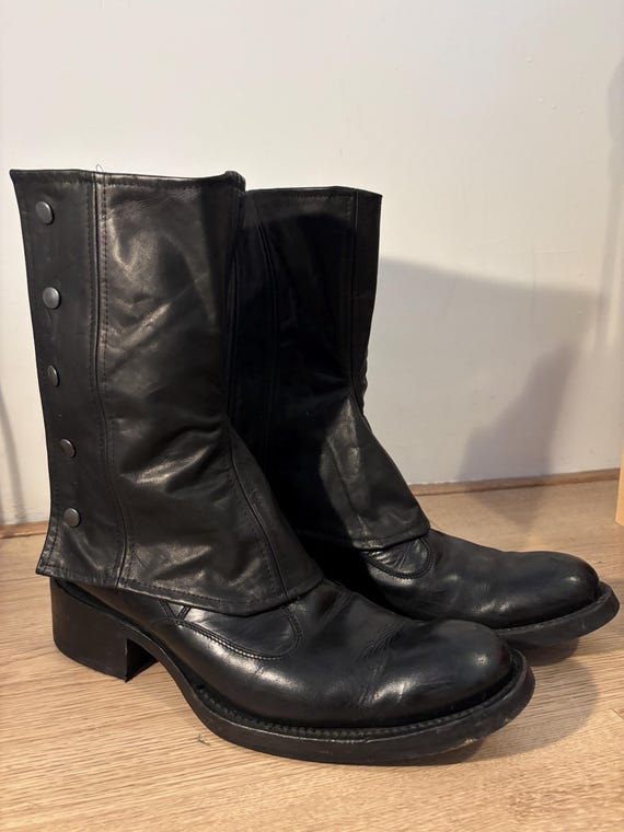 Vaughn Leather Overboots