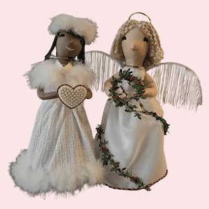Christmas Tree Topper Angel Sewing Pattern