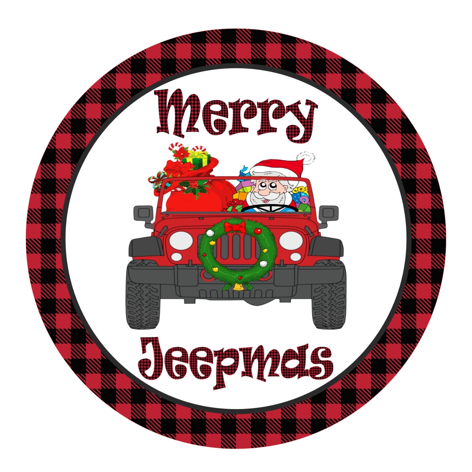 Jeep Wreath - Etsy