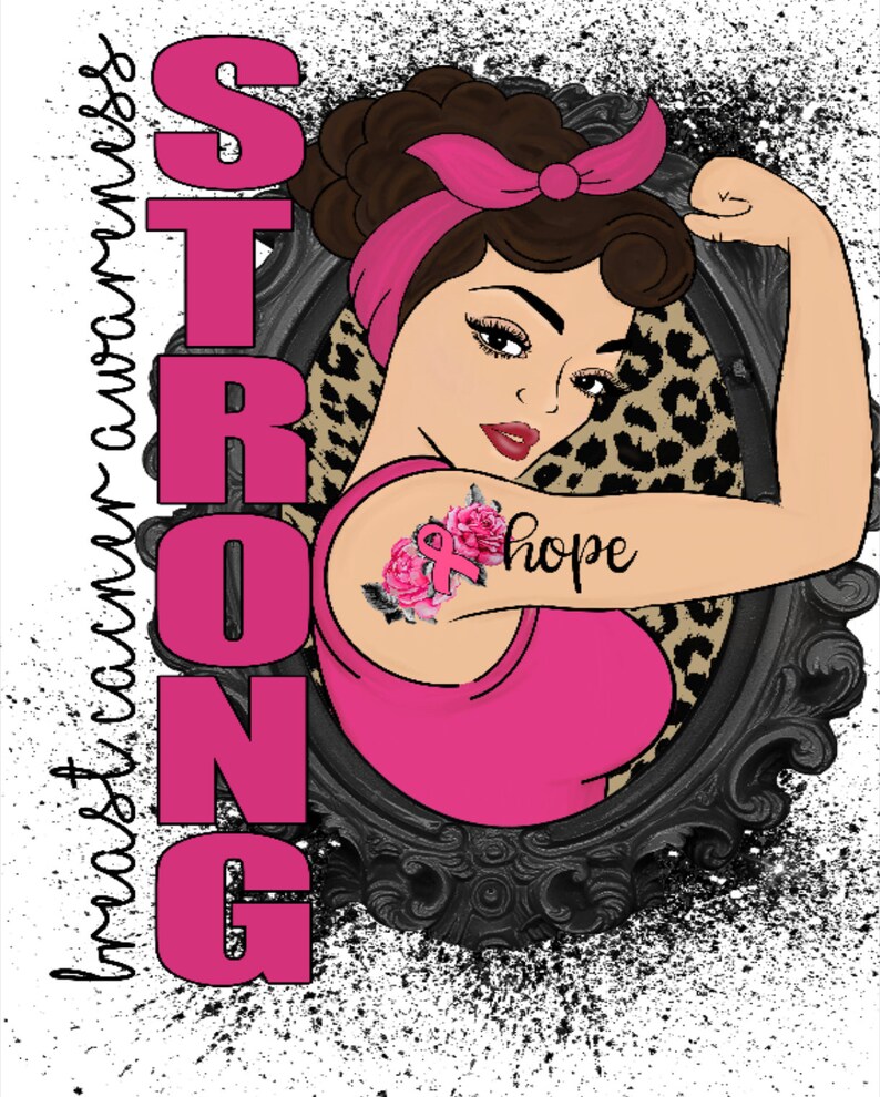 Breast Cancer Awareness Sign, Breast Cancer Awareness, Survivor Gift, Breast Cancer Strong, Wreath Sign, Door Decor, Sweet Magnolia, Nonni image 2