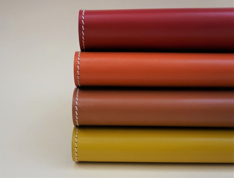 Personalised A5 Leather Notebook Cover and Notebook Etsy