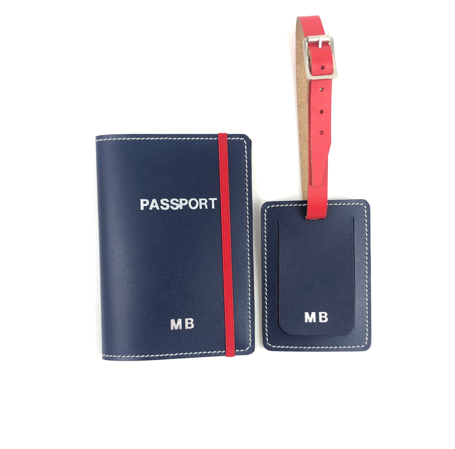 Passport Holder and Luggage Tag Set Etsy
