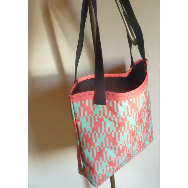 Caribbean Bag Turquoise and Pantone Venus Cats Tote Bag Yoga bag Beautiful Auspicious Tote bag Colorful Coral Reef Tote bag Lounge Bag