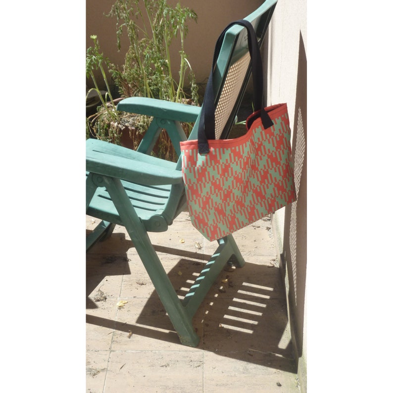 Caribbean Bag Turquoise and Pantone Venus Cats Tote Bag Yoga bag Beautiful Auspicious Tote bag Colorful Coral Reef Tote bag Lounge Bag