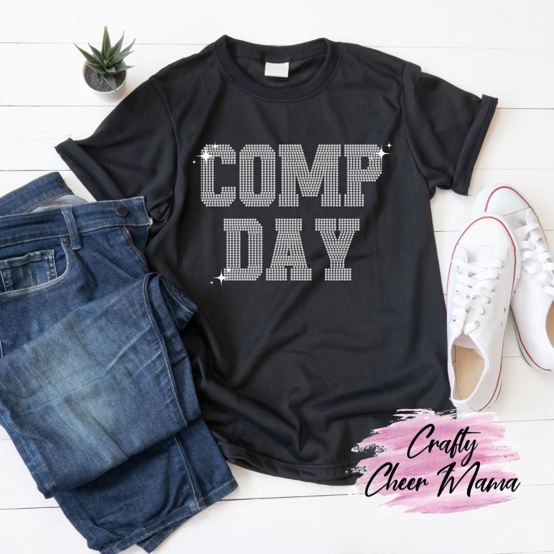 COMP DAY SVG / Comp Day Rhinestone Template/ Comp Day Digital Download ...