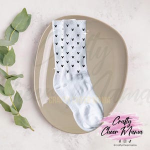 NEW FILE!!! Mouse Rhinestone Sock Template/Sock Design/Rhinestones/bling socks/ summit