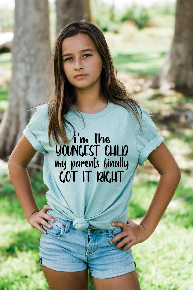 Customized Oldest Middle Youngest Child T-shirts Vinyl | Etsy