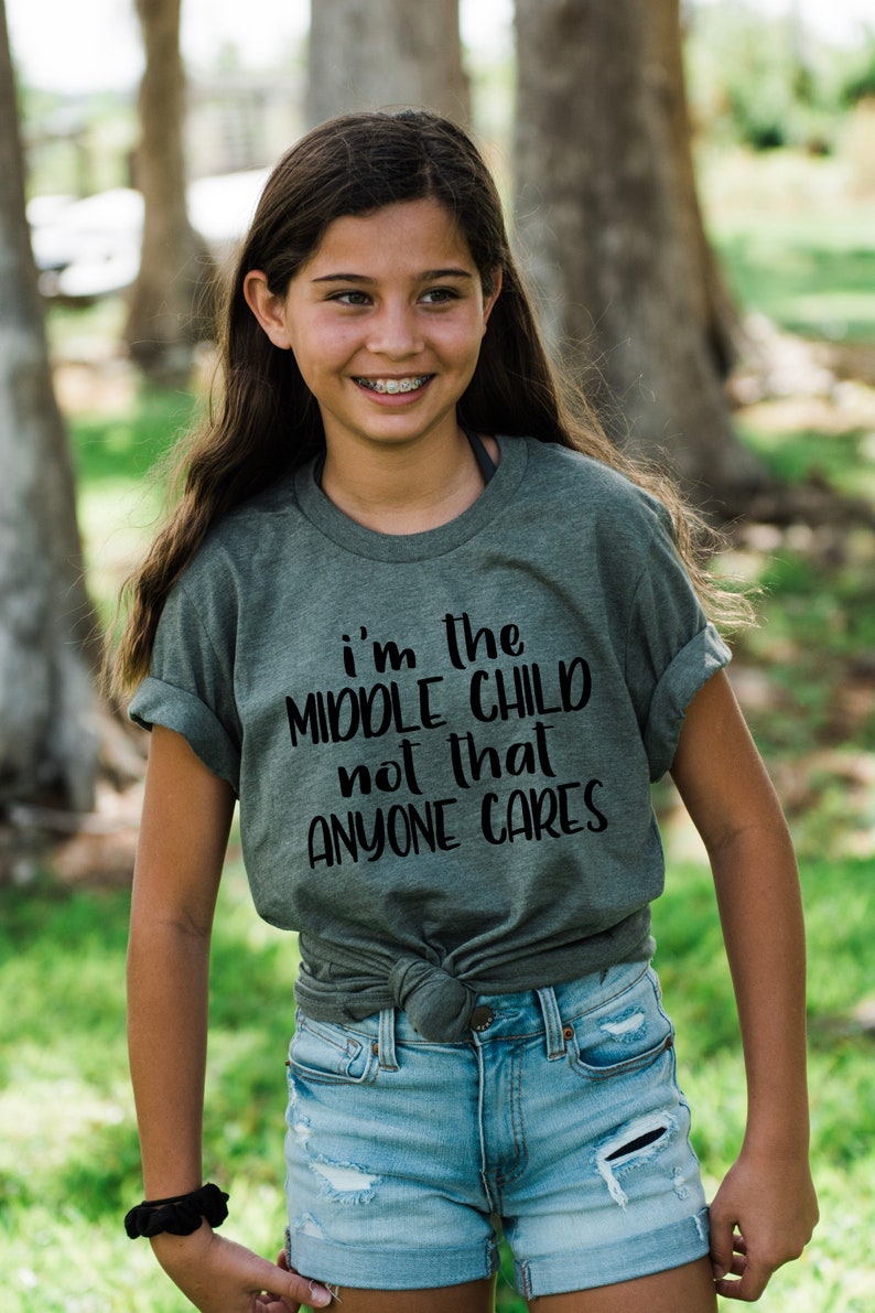 Customized Oldest Middle Youngest Child T-shirts Vinyl | Etsy