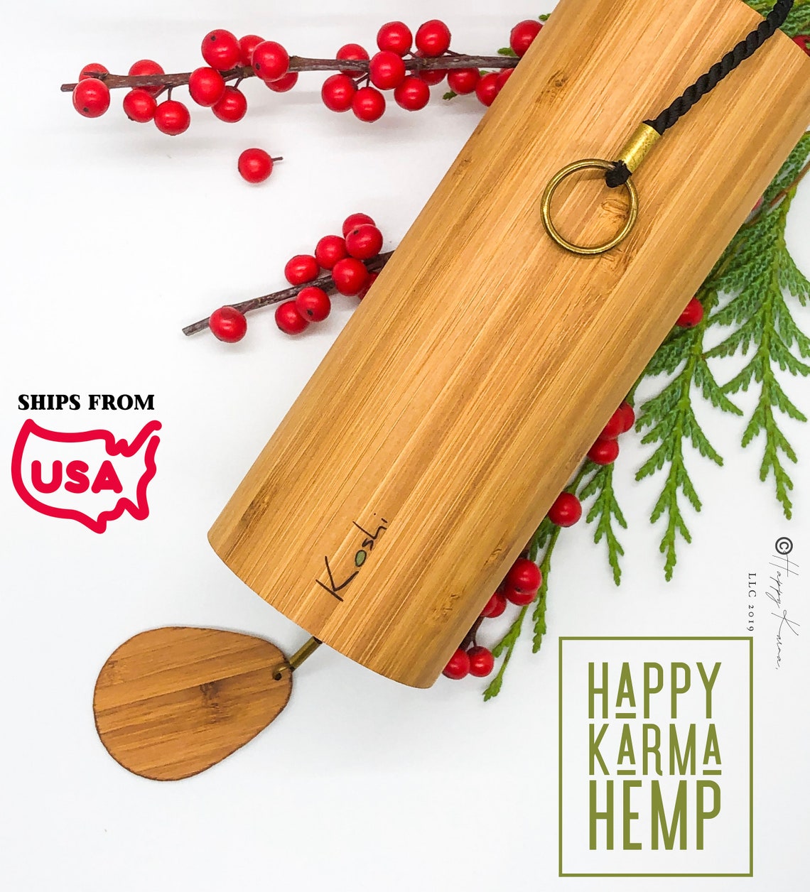 Koshi Sound Healing Chimes Reikiinfused Etsy