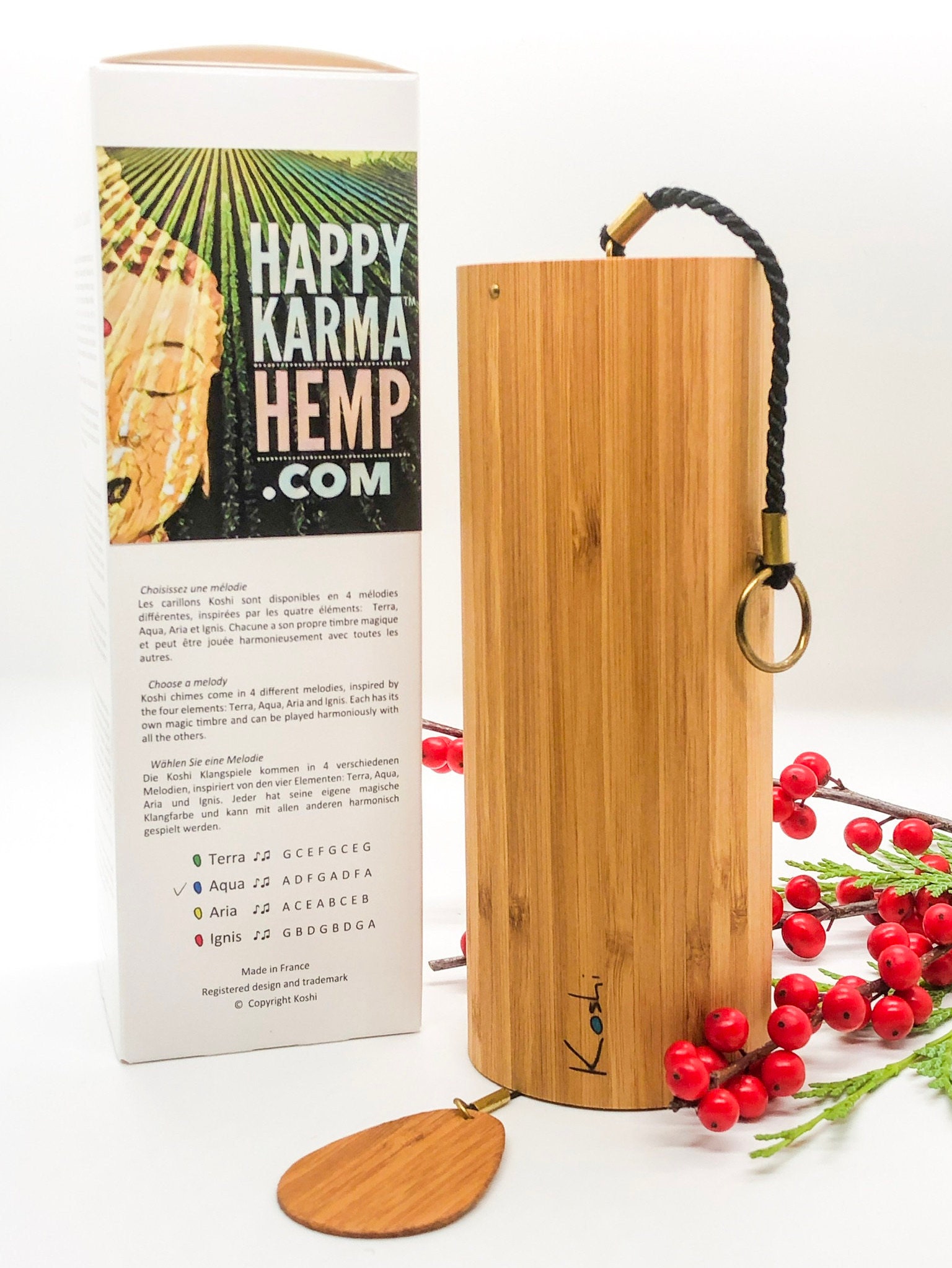 Koshi Sound Healing Chimes Reikiinfused Etsy