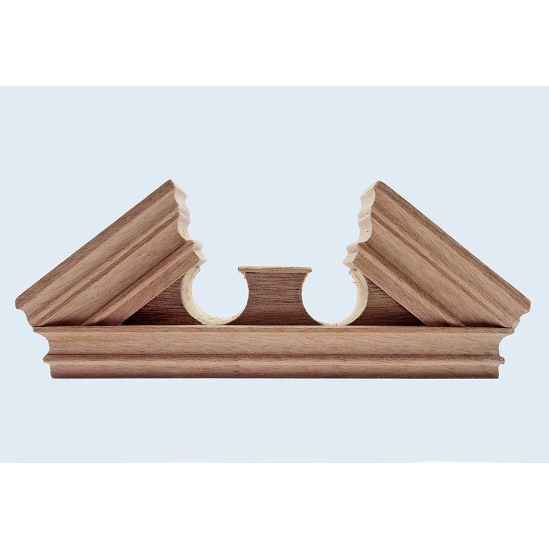 Antique 8 Inch Wheel Banjo Barometer Broken Architectural Pediment Reproduction Replacement Etsy