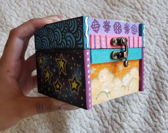 Stay Magical Hand-Painted Box