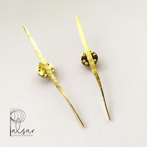 Greek Orthodox Wedding Crowns And PinsFor Groom and best Man, Gold Plated Hand Forged Brass Wedding Jewelry, Greek Stefana, Silversmith Jewelry Artisan Metalwork