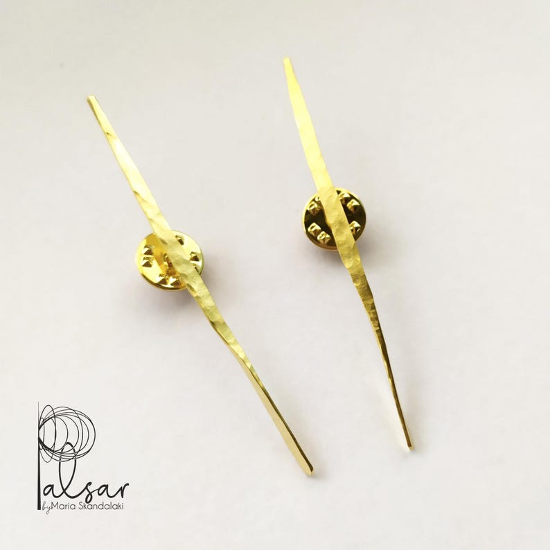 Greek Orthodox Wedding Crowns And PinsFor Groom and best Man, Gold Plated Hand Forged Brass Wedding Jewelry, Greek Stefana, Silversmith Jewelry Artisan Metalwork