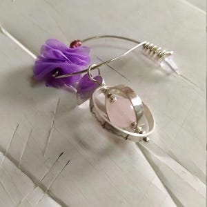NEWBORN&#39;S Brooch, Baby&#39;s Heartbeat Brooch, Sterling Silver PREGNANCY amulet, Kinetic MATERNITY Jewelry, Special gift for my Wife