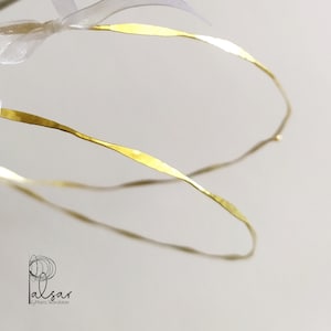 Greek Orthodox Wedding Crowns, Gold Plated Hand Forged Brass Wedding Jewelry, Greek Stefana, Silversmith Jewelry Artisan Metalwork