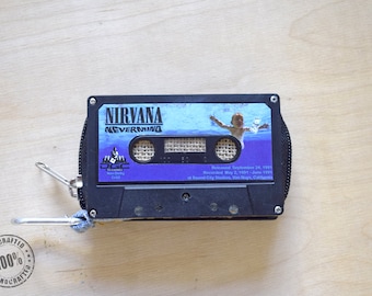 Nirvana / nevermind / Wallet Cassette tape /  born in 1991