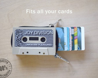 Joy Division cassette tape wallet