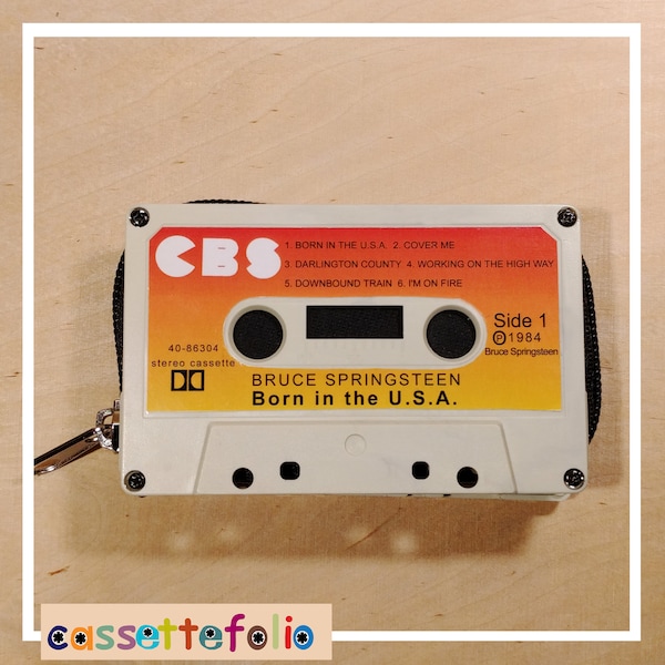 Cassette tape wallet / BRUCE SPRINGSTEEN