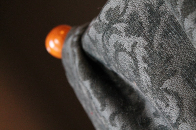 Dark Green Covington Davenport 22 Menthe Upholstery Fabric