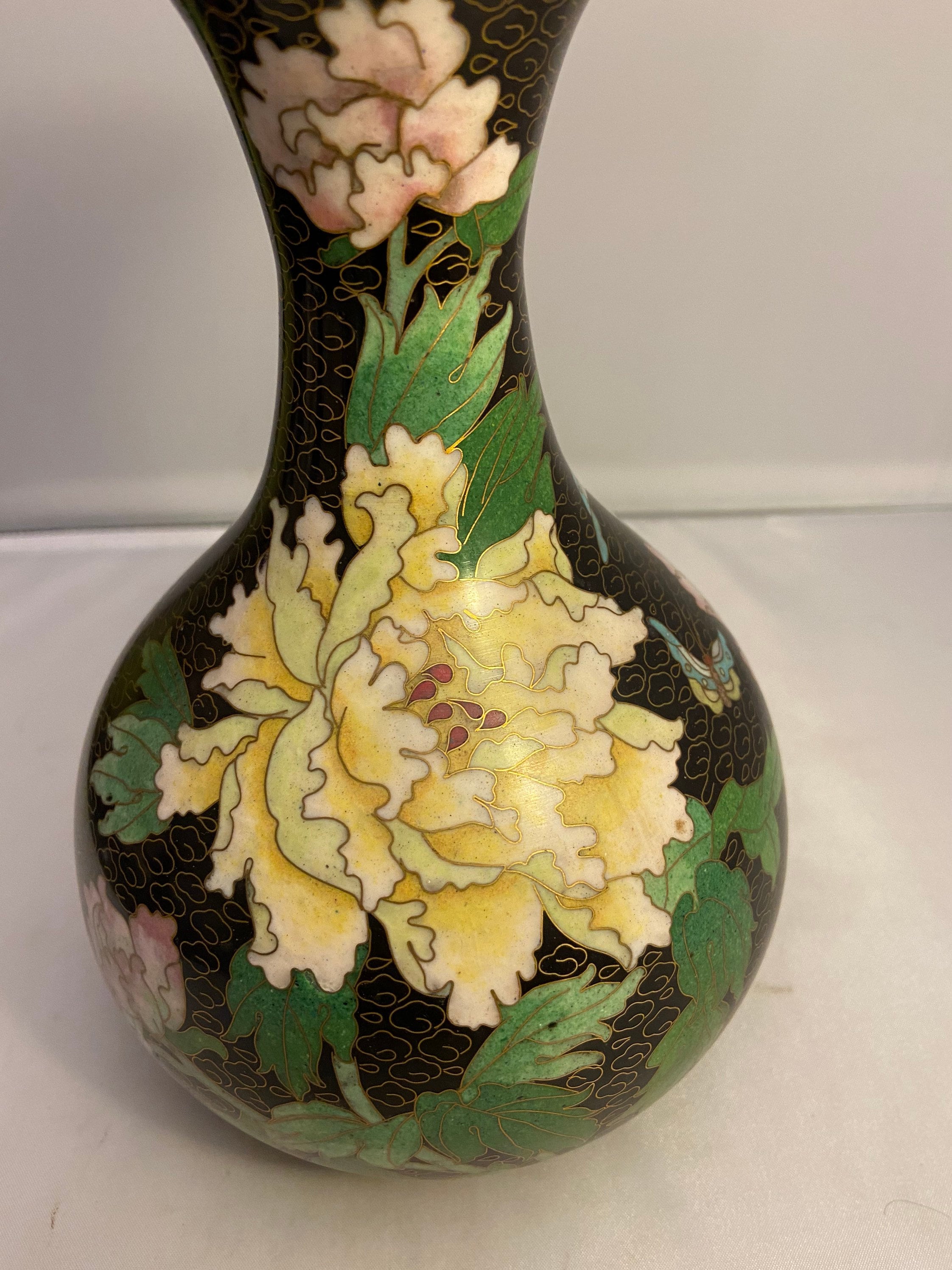 中国七宝焼花瓶 - Etsy 日本