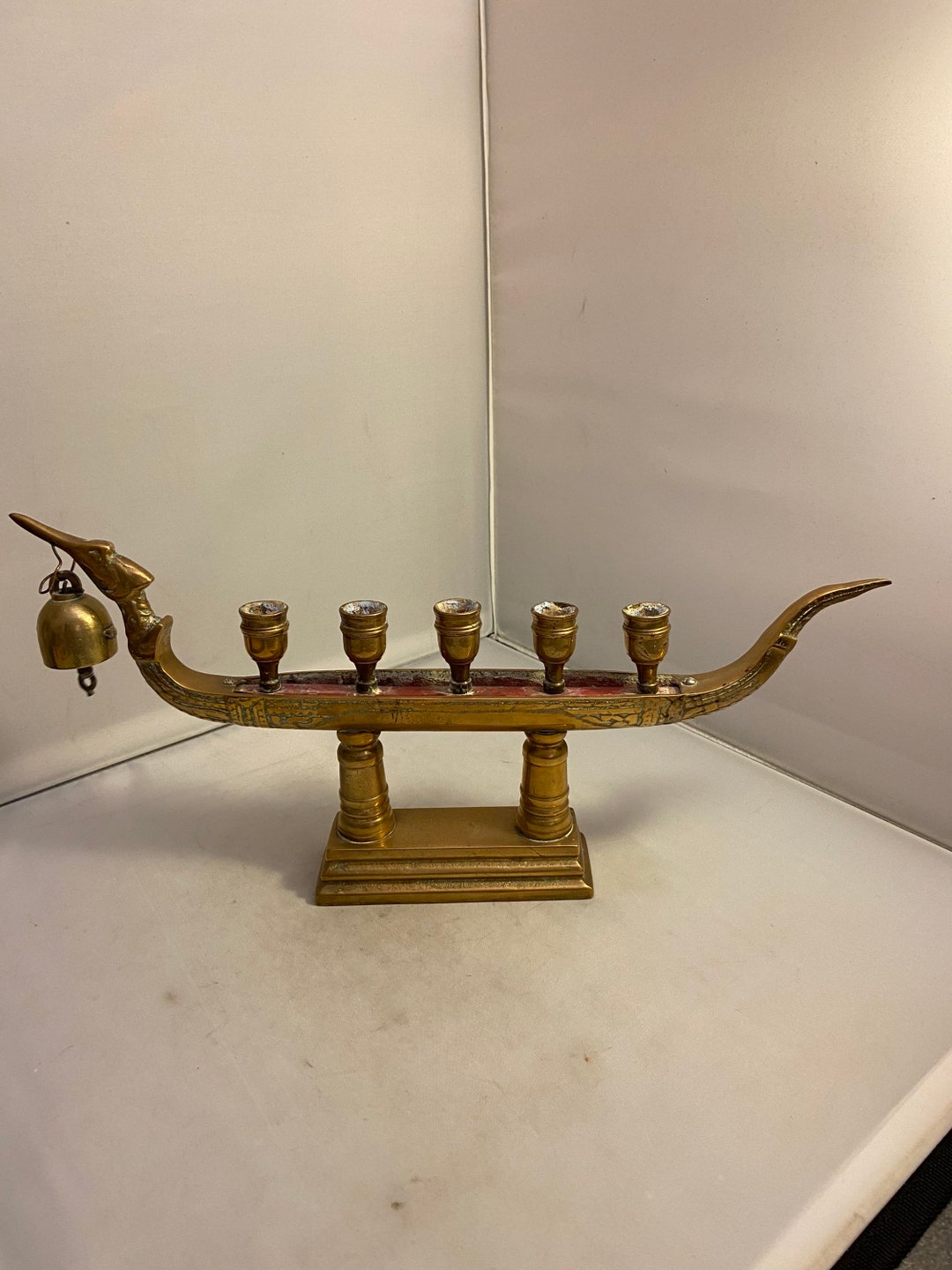 Dragon Boat Candle Holder Etsy