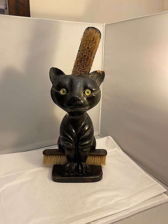 Cat brush stand online