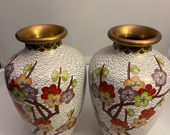 中国七宝焼花瓶 - Etsy 日本