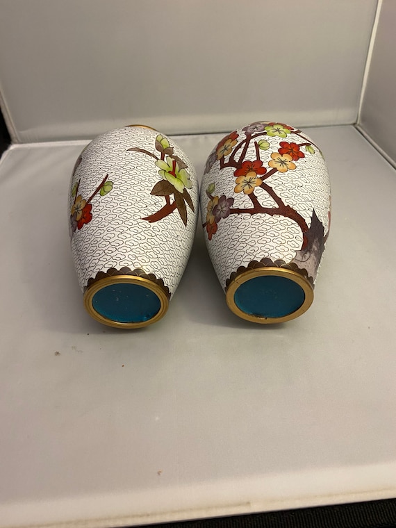 中国七宝焼花瓶 - Etsy 日本
