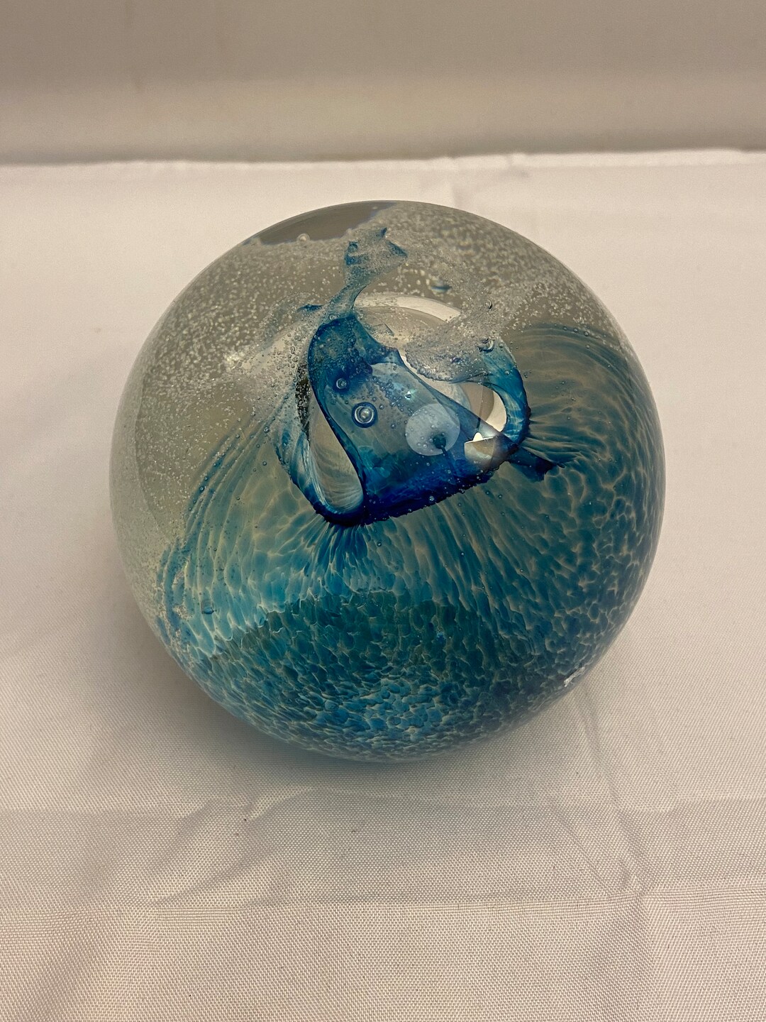 Caithness Glass Paperweight Splashdown Etsy