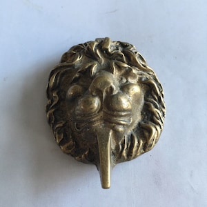 Brass Lion Door Knocker
