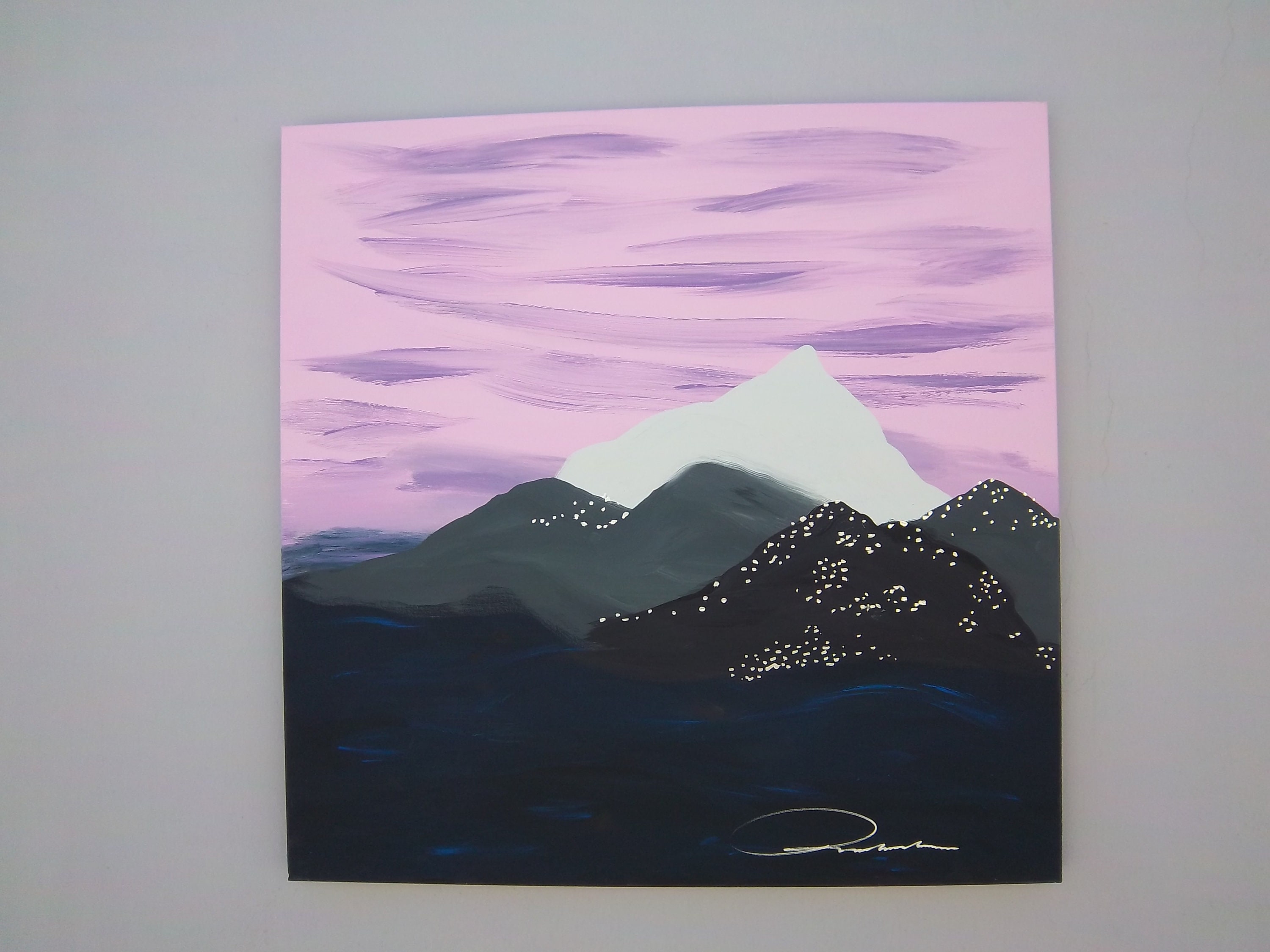 Island After the Sunset - Etsy