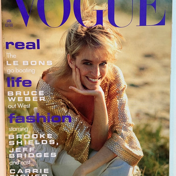 Vintage Vogue May 1991 British