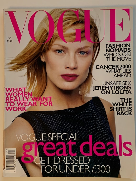 British Vogue May 1998 - Etsy British Vogue May 1998 - Etsy